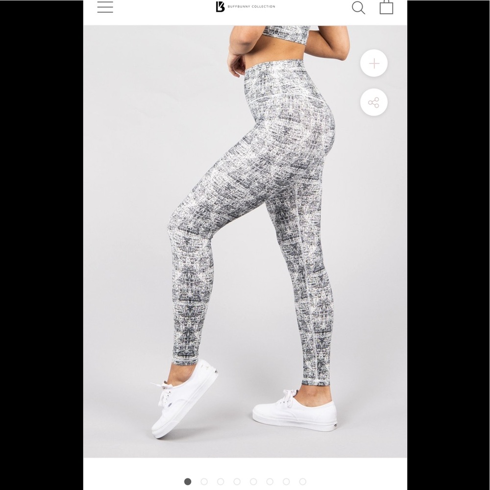 Buffbunny Rosa Leggings - Hustle print - M